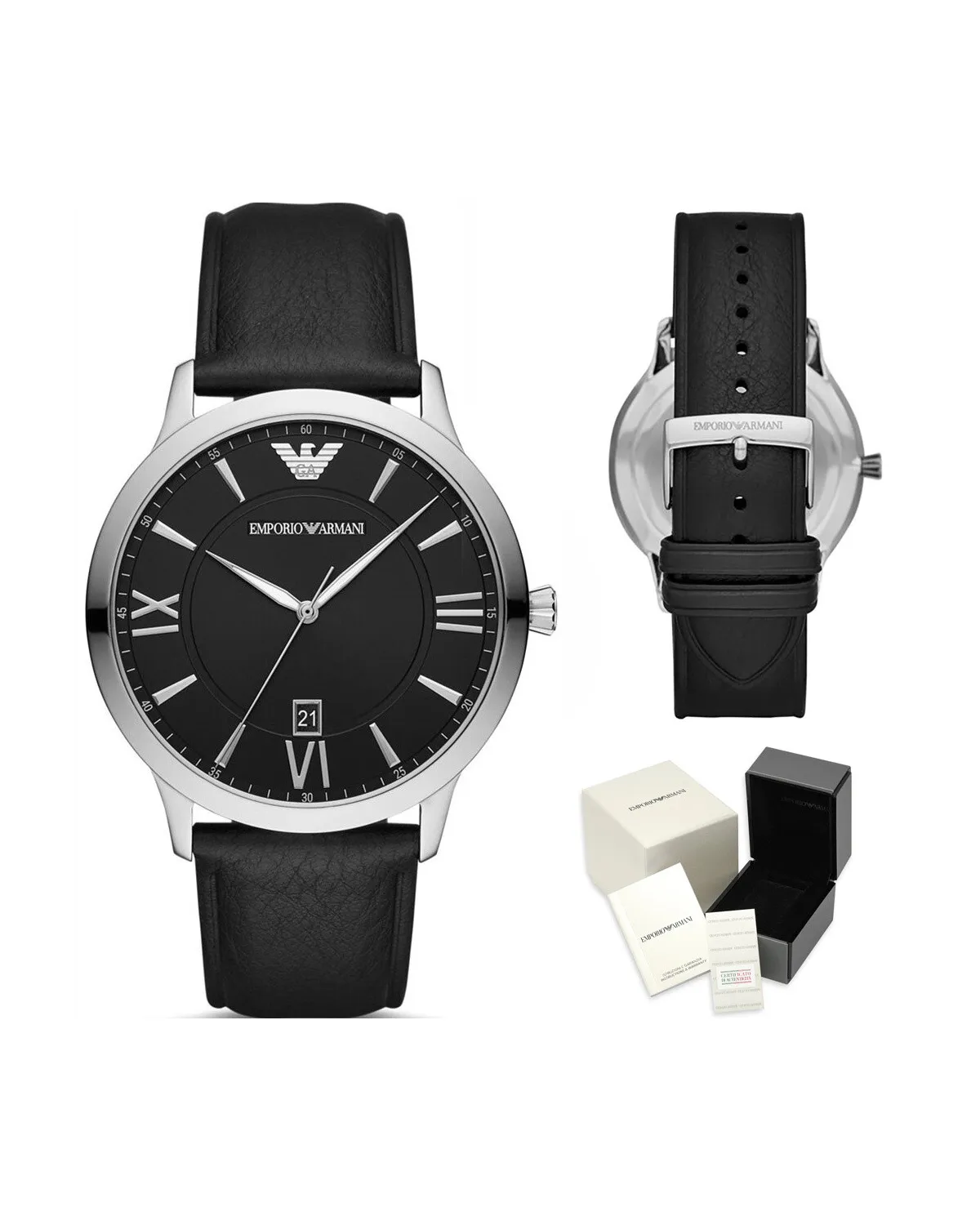 ZEGAREK MĘSKI EMPORIO ARMANI AR11210 - GIOVANNI (zi079b) + BOX ZEGAREK MĘSKI EMPORIO ARMANI AR11210 - GIOVANNI (zi079b) + BOX