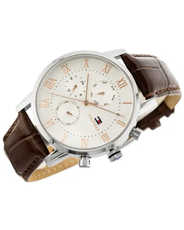ZEGAREK MĘSKI TOMMY HILFIGER 1791400 KANE (zf045a) ZEGAREK MĘSKI TOMMY HILFIGER 1791400 KANE (zf045a)
