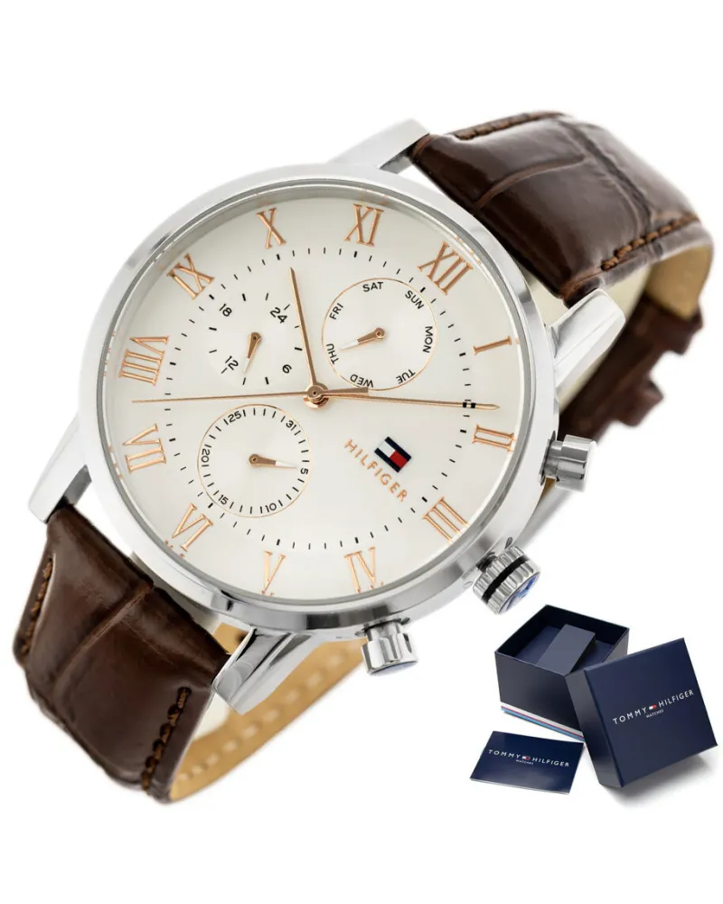 ZEGAREK MĘSKI TOMMY HILFIGER 1791400 KANE (zf045a) ZEGAREK MĘSKI TOMMY HILFIGER 1791400 KANE (zf045a)