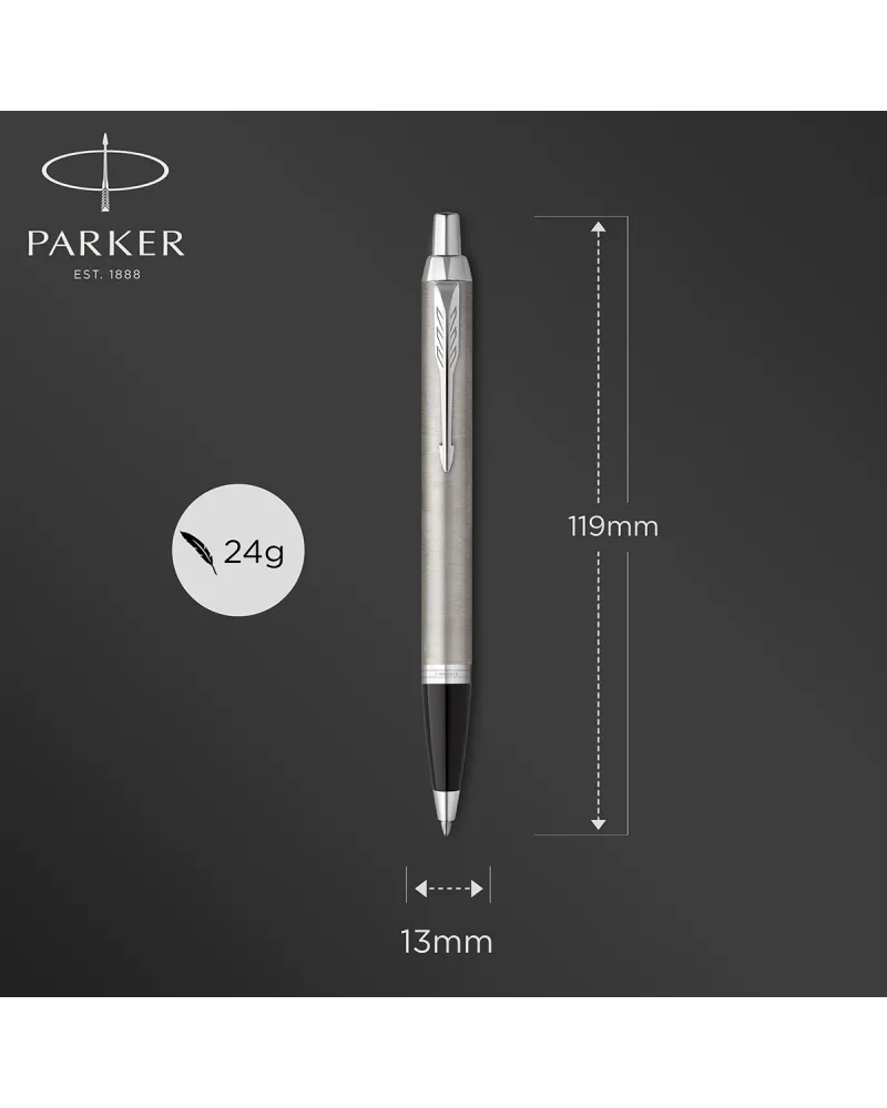 Długopis Parker IM Stainless Steel CT w Pudełku z Grawerem (2143631/1)