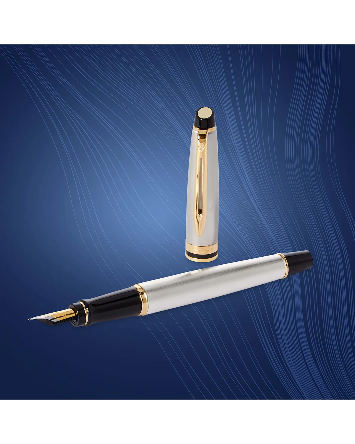 Pi&oacute;ro wieczne Waterman Expert stalowe GT w Pudełku z Grawerem (S0951940/1)