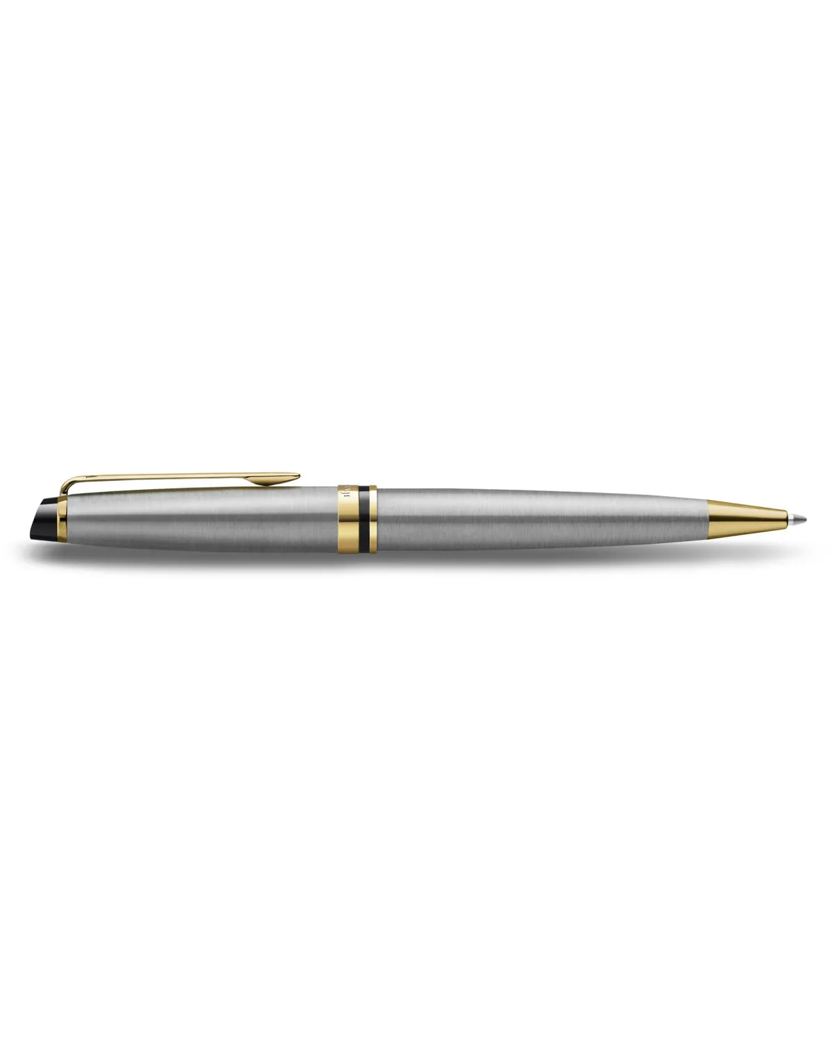 Długopis i Pi&oacute;ro Waterman Expert stalowy GT w Pudełku z Grawerem (S0952000/2)