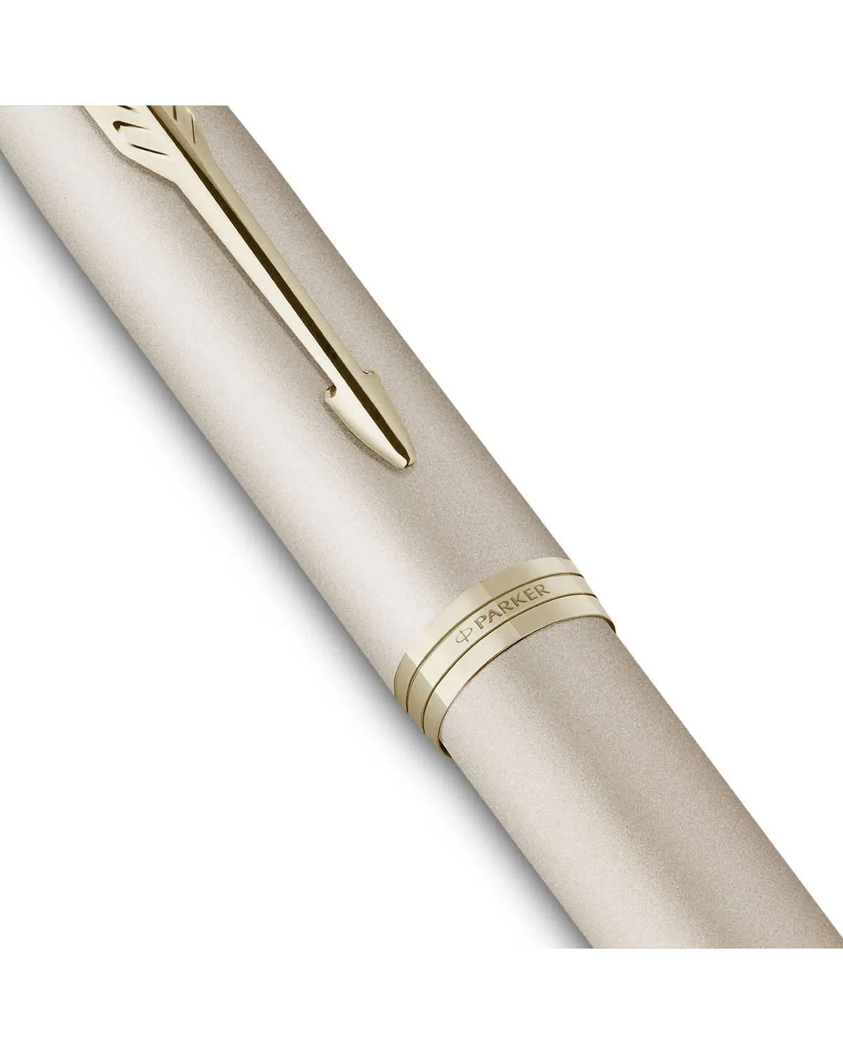 Pióro wieczne Parker IM Professionals Monochrome Champagne w Pudełku z Grawerem (2172953/1)