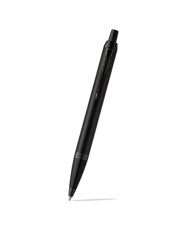 Długopis i Pióro Parker IM Achromatic Czarny w pudełku z grawerem (2127618/6)