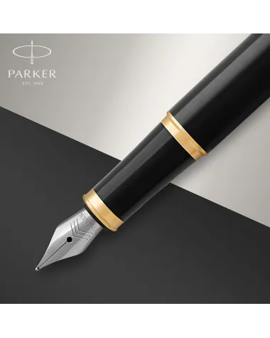 Pióro wieczne Parker IM Czarne GT w Pudełku z Grawerem (1931652/14)