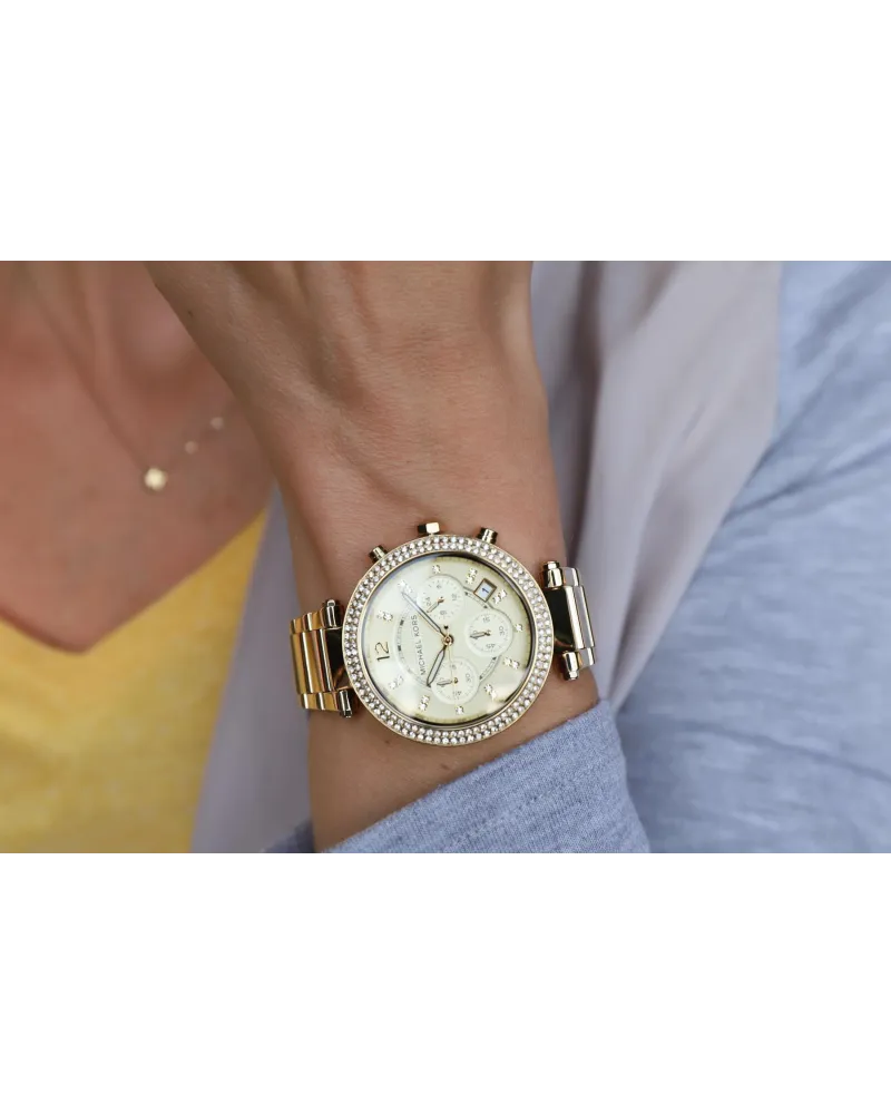 ZEGAREK DAMSKI MICHAEL KORS MK5354 -PARKER (zm508d) + BOX ZEGAREK DAMSKI MICHAEL KORS MK5354 -PARKER (zm508d) + BOX