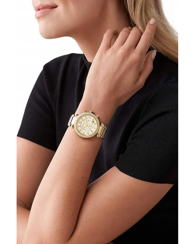 ZEGAREK DAMSKI MICHAEL KORS MK5354 -PARKER (zm508d) + BOX ZEGAREK DAMSKI MICHAEL KORS MK5354 -PARKER (zm508d) + BOX