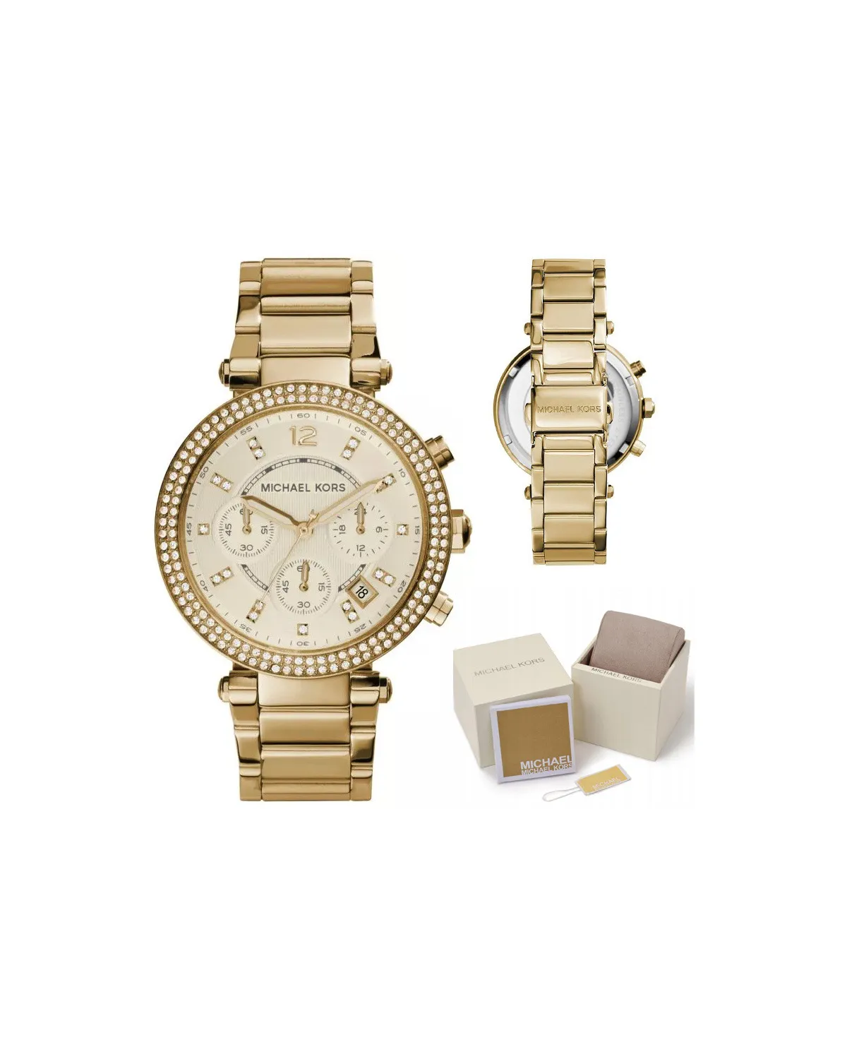 ZEGAREK DAMSKI MICHAEL KORS MK5354 -PARKER (zm508d) + BOX ZEGAREK DAMSKI MICHAEL KORS MK5354 -PARKER (zm508d) + BOX