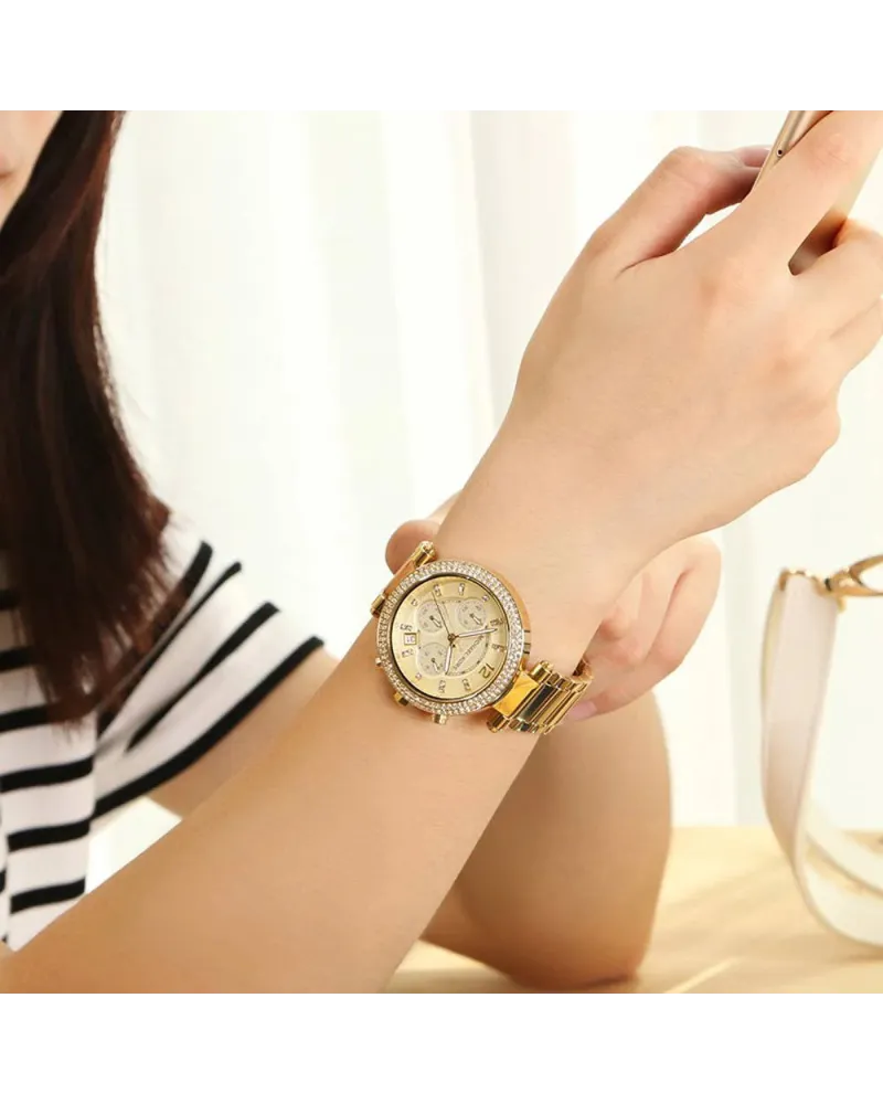 ZEGAREK DAMSKI MICHAEL KORS MK5354 -PARKER (zm508d) + BOX ZEGAREK DAMSKI MICHAEL KORS MK5354 -PARKER (zm508d) + BOX