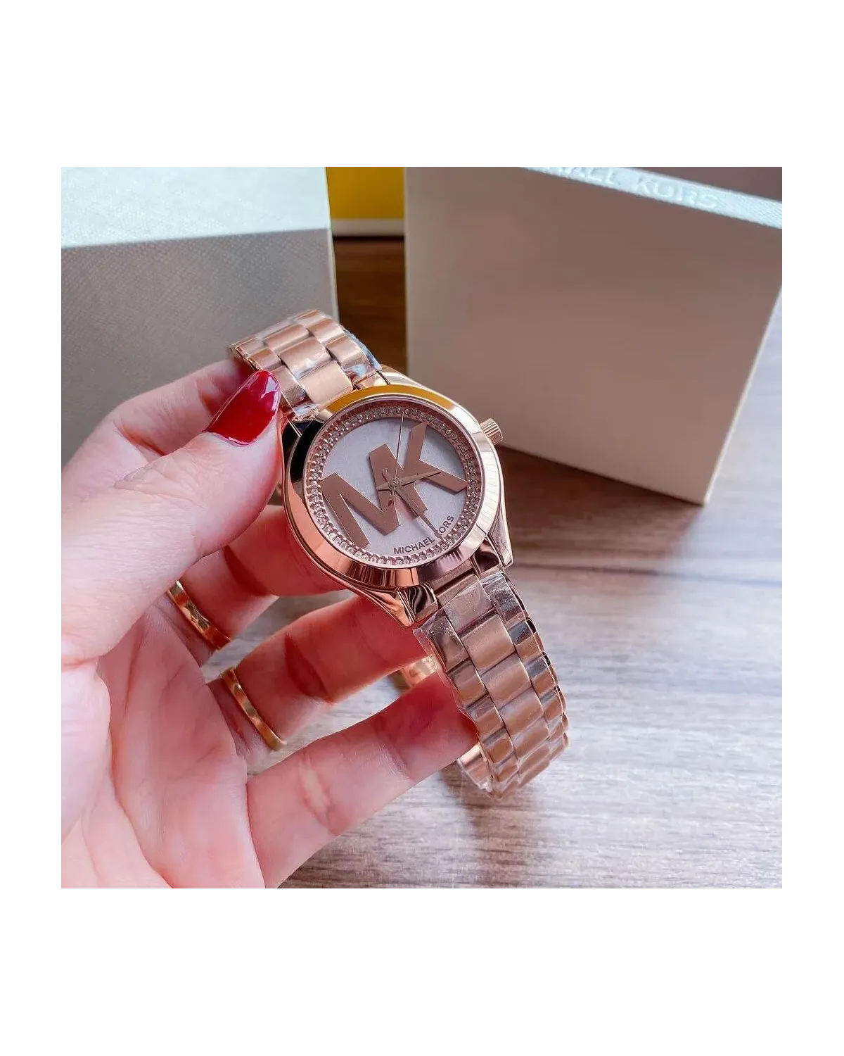 ZEGAREK DAMSKI MICHAEL KORS MK3549 Mini Slim Runway + BOX