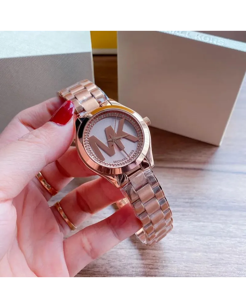ZEGAREK DAMSKI MICHAEL KORS MK3549 Mini Slim Runway + BOX