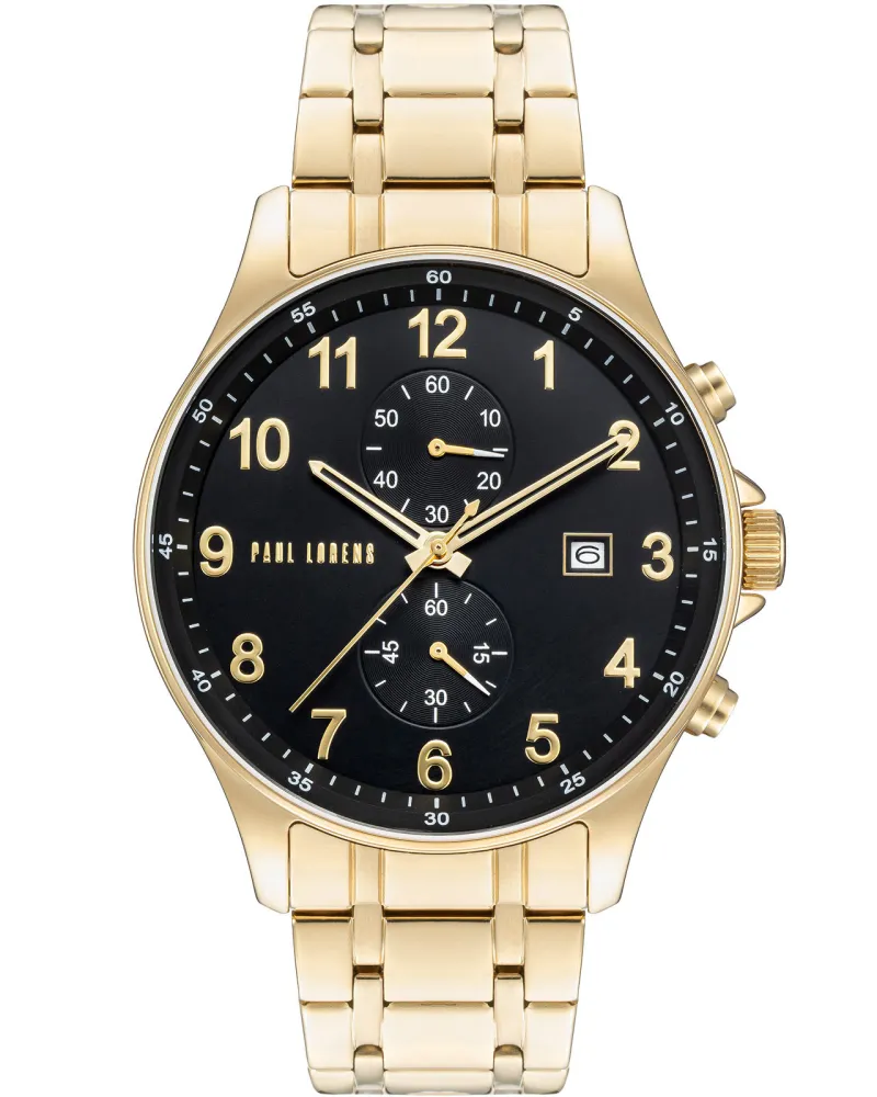 Zestaw Pióro wieczne Parker Urban Black GT + Zegarek Paul Lorens + Spinki (1931601/9)