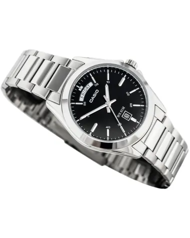 ZEGAREK MĘSKI CASIO MTP-1370D-1A1V (zd025b) + BOX