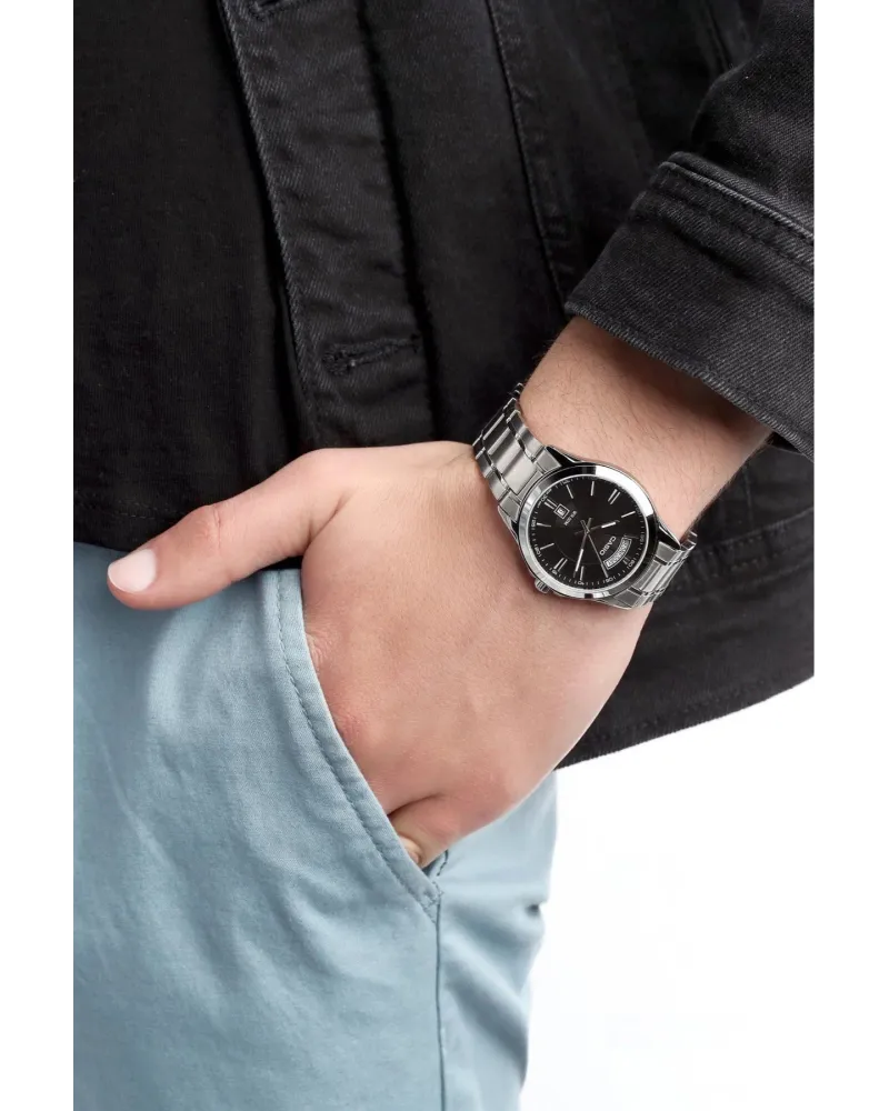 ZEGAREK MĘSKI CASIO MTP-1370D-1A1V (zd025b) + BOX ZEGAREK MĘSKI CASIO MTP-1370D-1A1V (zd025b) + BOX