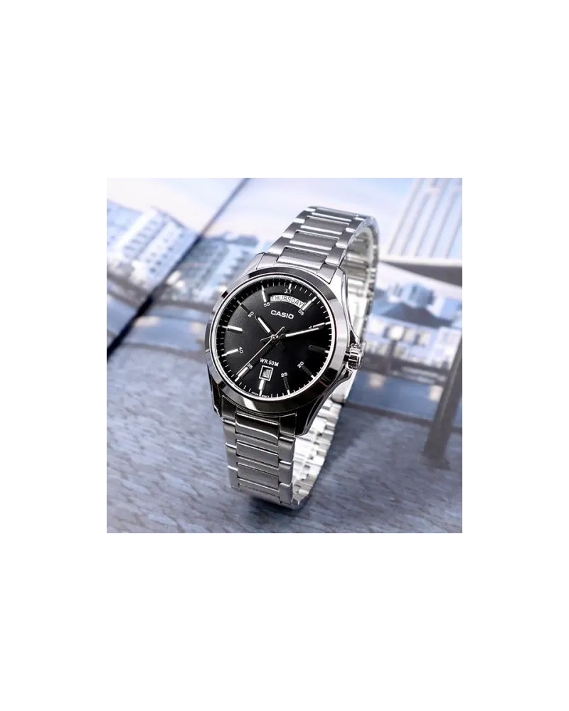 ZEGAREK MĘSKI CASIO MTP-1370D-1A1V (zd025b) + BOX ZEGAREK MĘSKI CASIO MTP-1370D-1A1V (zd025b) + BOX