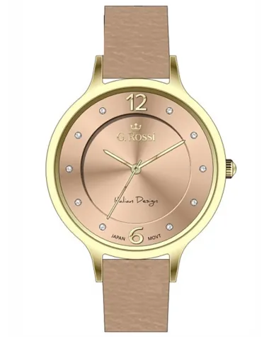 ZEGAREK DAMSKI G. ROSSI G.R10411A-2B2 NA PASKU (zg714i) + BOX