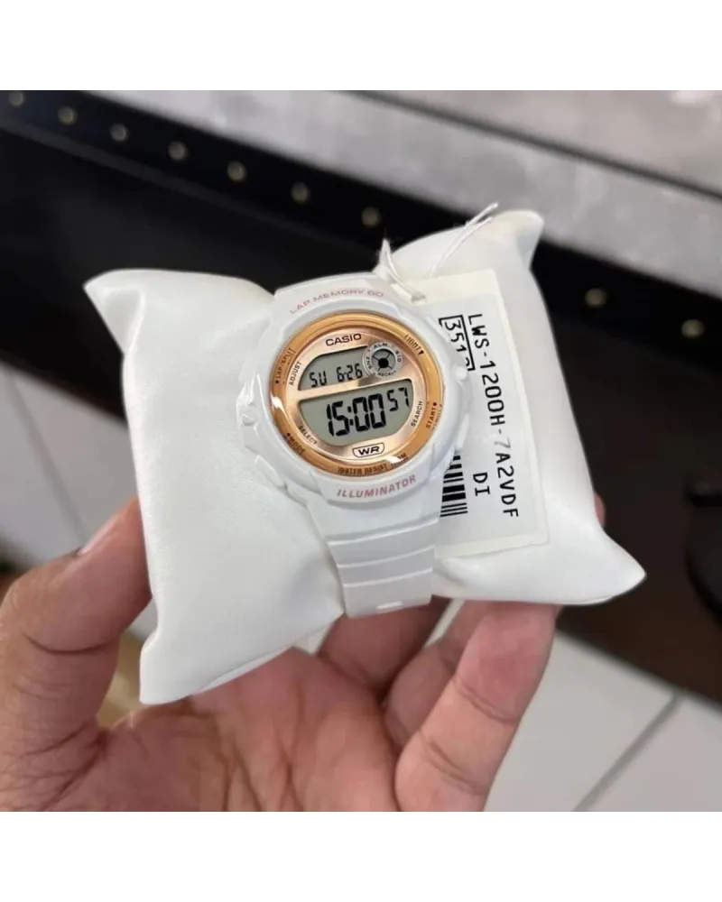 ZEGAREK DAMSKI CASIO LWS-1200H-7A2 + BOX ZEGAREK DAMSKI CASIO LWS-1200H-7A2 + BOX
