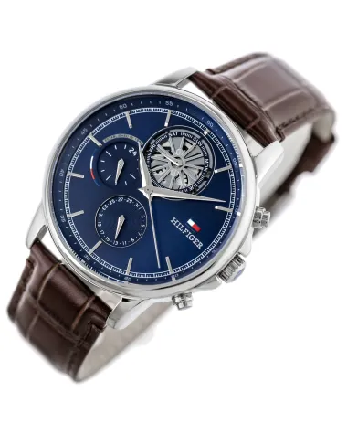 ZEGAREK MĘSKI TOMMY HILFIGER 1710629 Steward Open Heart + BOX ZEGAREK MĘSKI TOMMY HILFIGER 1710629 Steward Open Heart + BOX