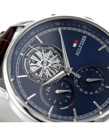 ZEGAREK MĘSKI TOMMY HILFIGER 1710629 Steward Open Heart + BOX ZEGAREK MĘSKI TOMMY HILFIGER 1710629 Steward Open Heart + BOX