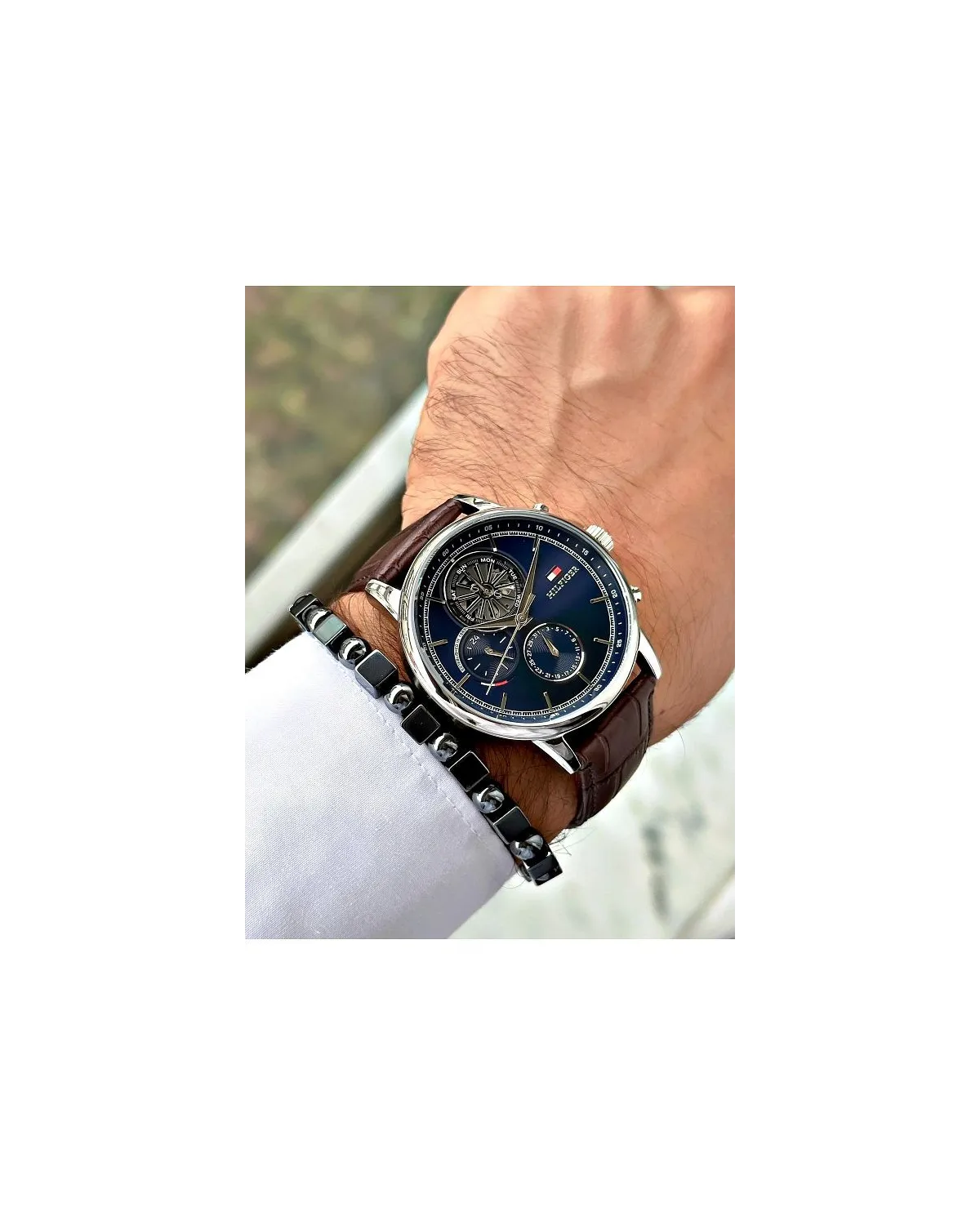 ZEGAREK MĘSKI TOMMY HILFIGER 1710629 Steward Open Heart + BOX ZEGAREK MĘSKI TOMMY HILFIGER 1710629 Steward Open Heart + BOX