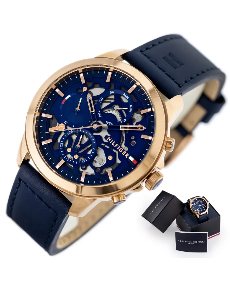 ZEGAREK MĘSKI TOMMY HILFIGER 1710475 Henry (zf081a) ZEGAREK MĘSKI TOMMY HILFIGER 1710475 Henry (zf081a)