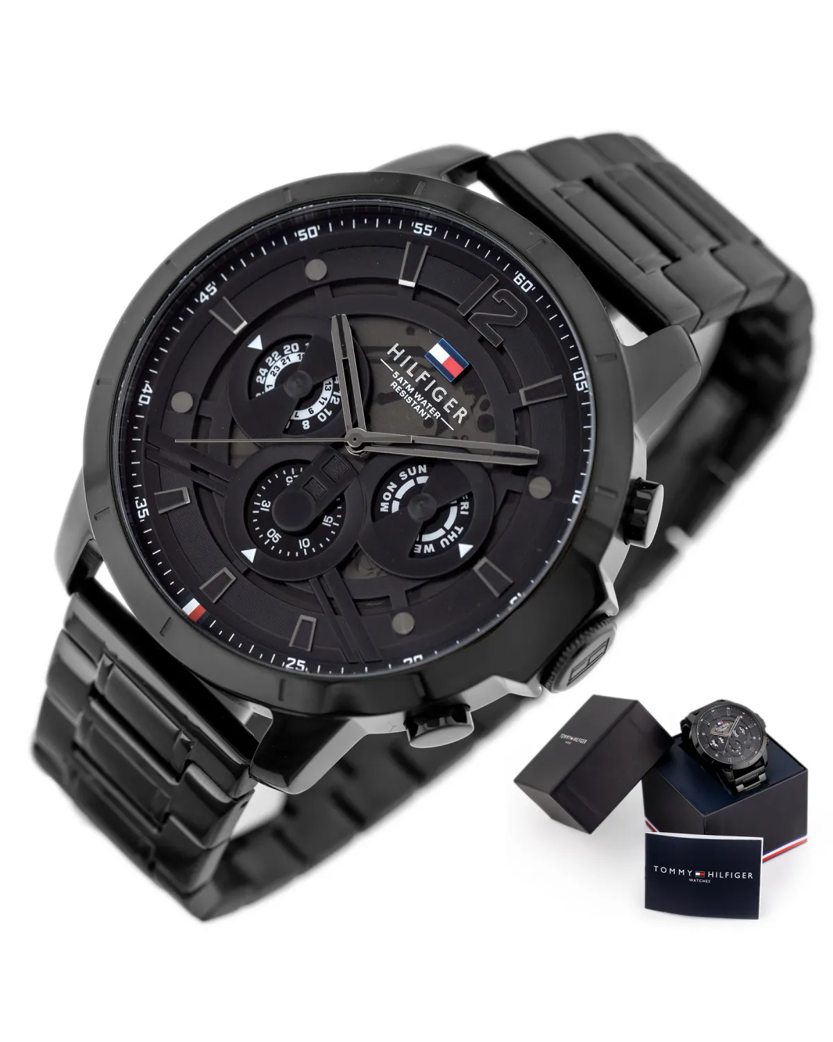 ZEGAREK MĘSKI TOMMY HILFIGER LUCA 1710494 + BOX ZEGAREK MĘSKI TOMMY HILFIGER LUCA 1710494 + BOX