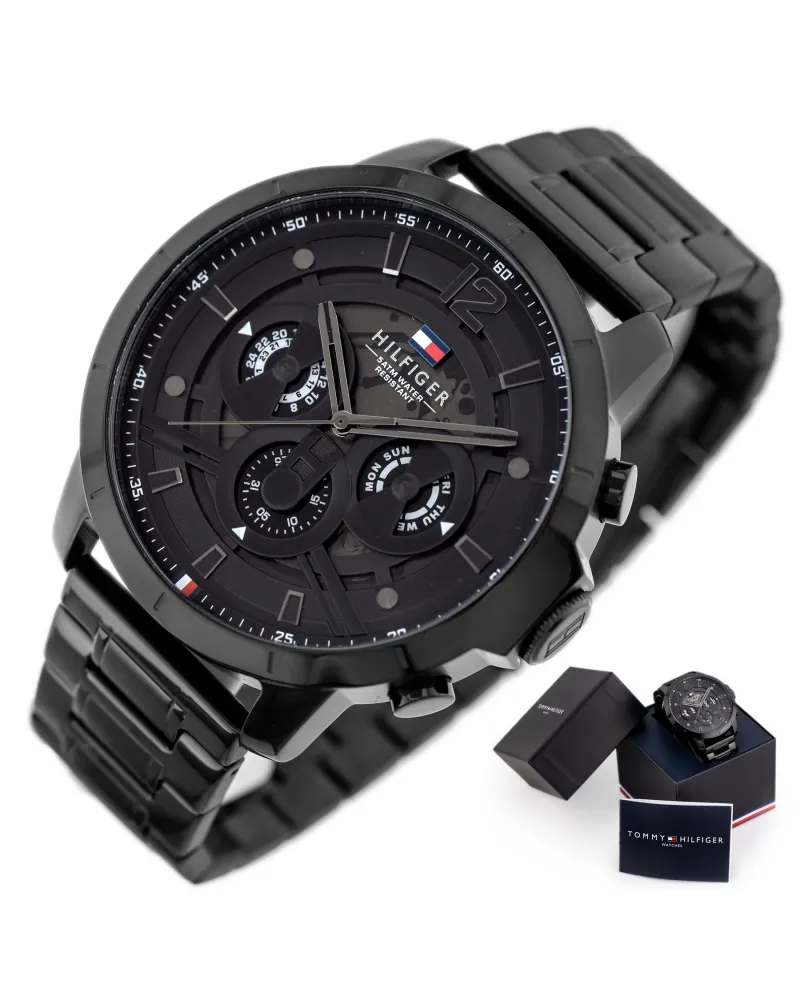 ZEGAREK MĘSKI TOMMY HILFIGER LUCA 1710494 + BOX ZEGAREK MĘSKI TOMMY HILFIGER LUCA 1710494 + BOX