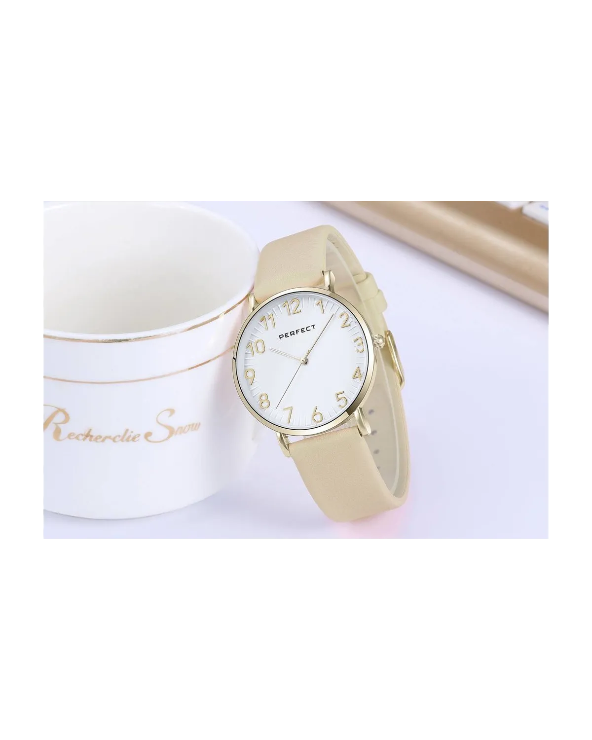 ZEGAREK DAMSKI PERFECT E342-03 (zp517b) + BOX