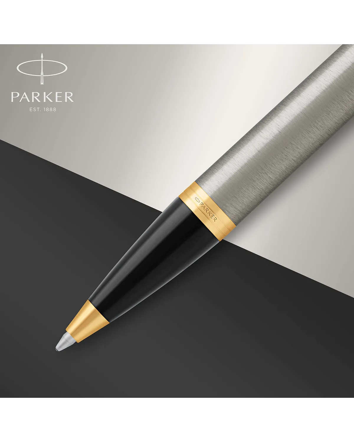 Długopis Parker IM Brushed Metal GT w Pudełku z Grawerem (1931670/14)