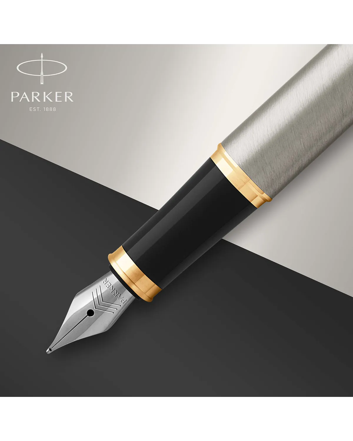 Pi&oacute;ro wieczne Parker IM Brushed Metal GT w Pudełku z Grawerem (1931649/6)