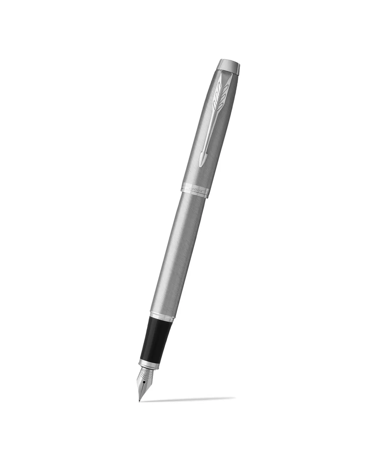 Długopis i Pióro Parker IM Srebrny CT w Pudełku z Etui oraz tabliczką z grawerem (2214458/2)