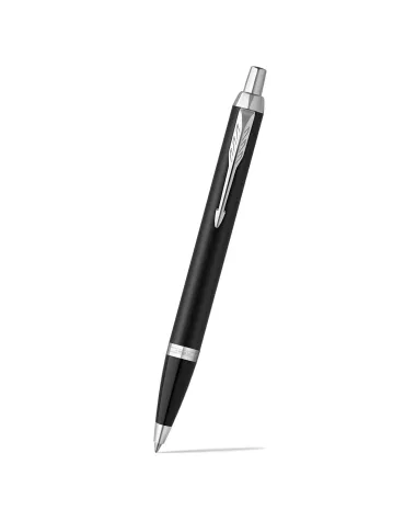 Długopis i Pióro Parker IM Czarny Matowy CT w Pudełku z Grawerem (2143632/6)