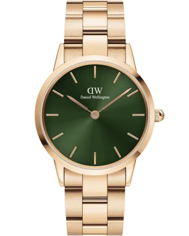 ZEGAREK DAMSKI DANIEL WELLINGTON DW00100421 Iconic Emerald 28mm + BOX