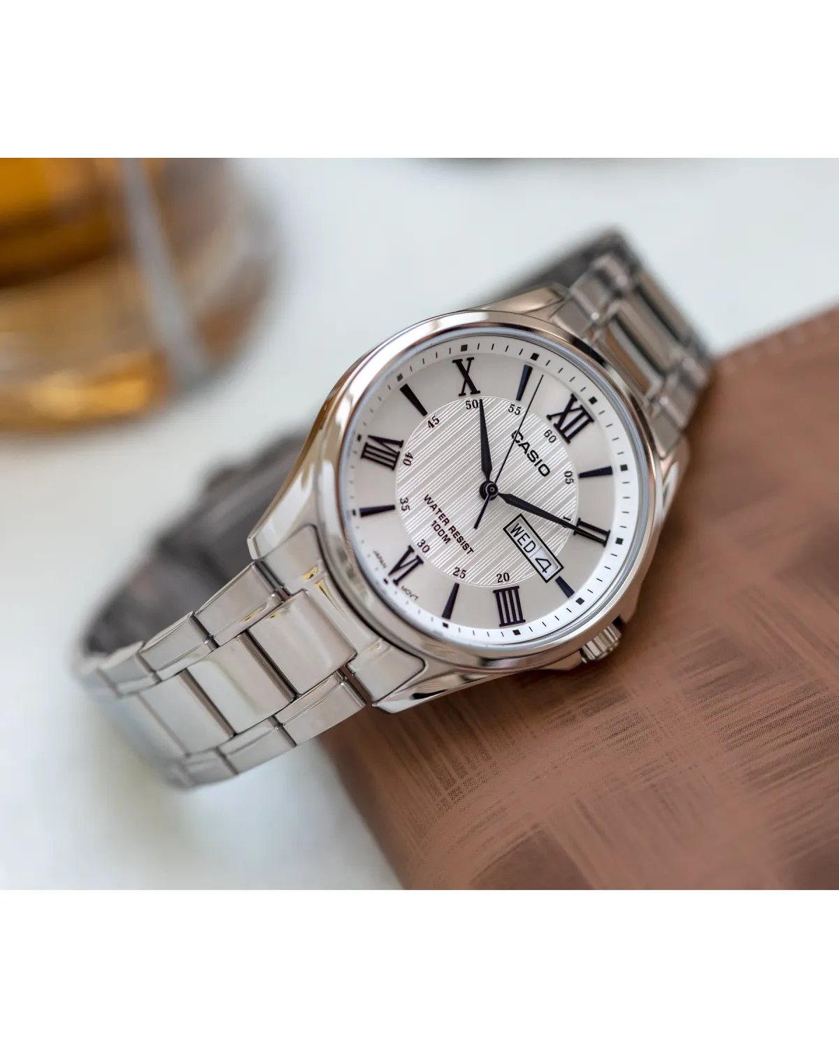 ZEGAREK MĘSKI CASIO MTP-1384D-7A2 (zd108b) + BOX ZEGAREK MĘSKI CASIO MTP-1384D-7A2 (zd108b) + BOX
