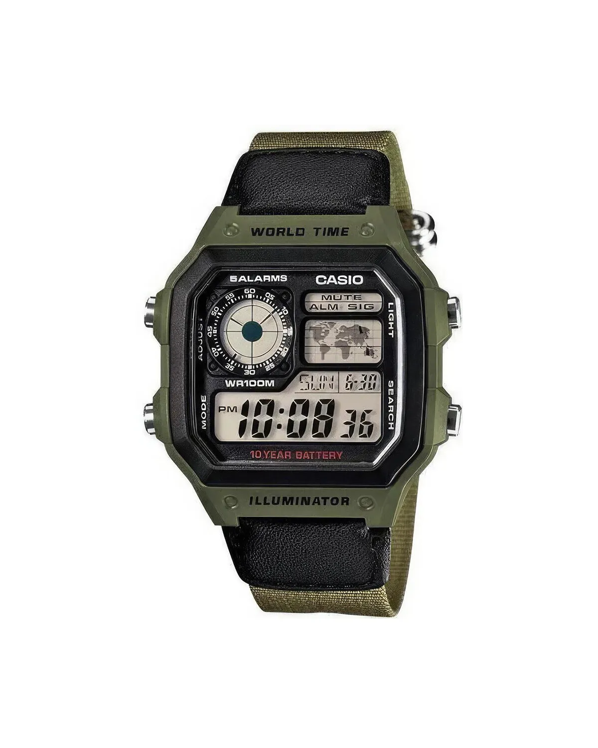 ZEGAREK MĘSKI CASIO AE-1200WHB-3B + BOX ZEGAREK MĘSKI CASIO AE-1200WHB-3B + BOX