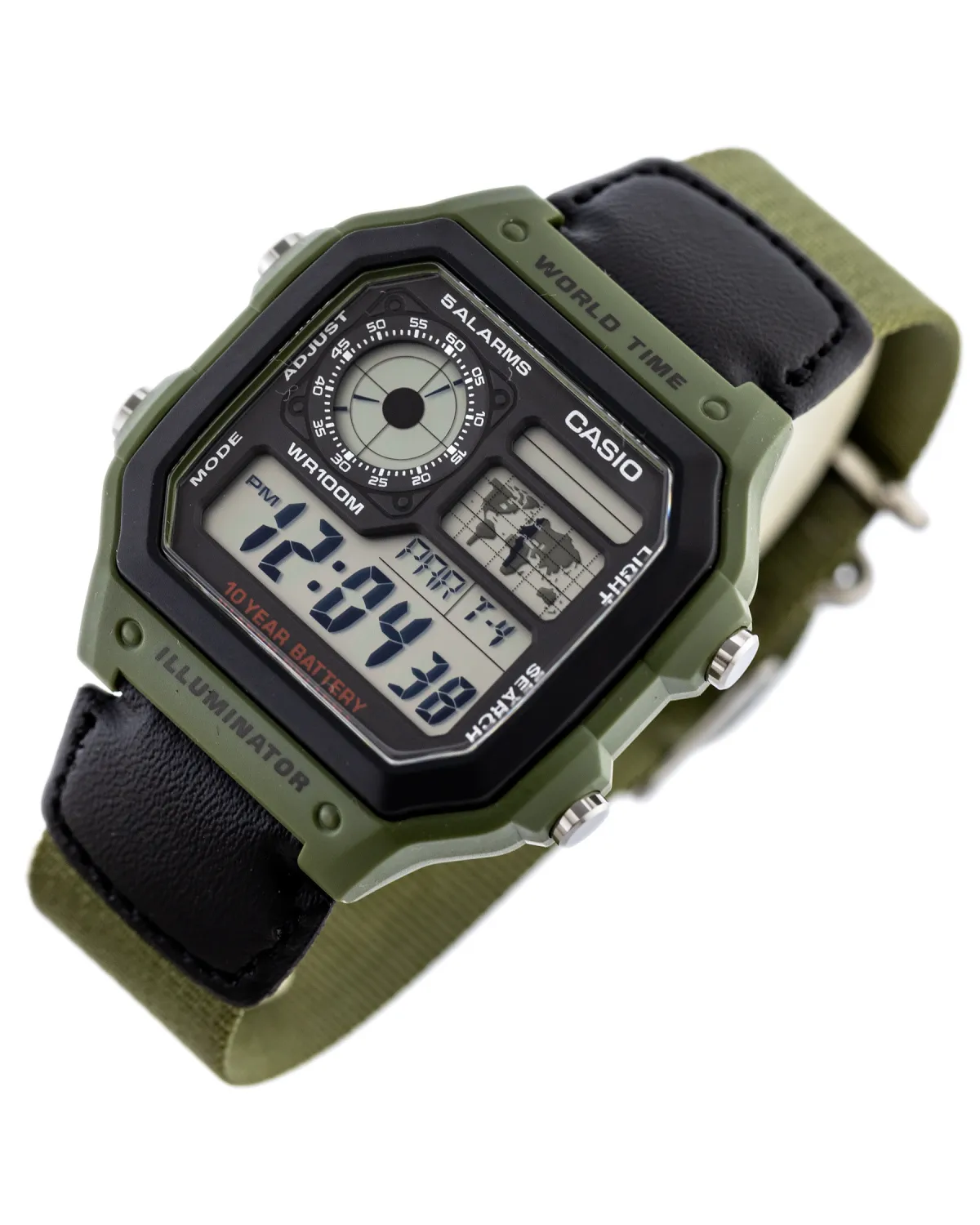 ZEGAREK MĘSKI CASIO AE-1200WHB-3B + BOX ZEGAREK MĘSKI CASIO AE-1200WHB-3B + BOX
