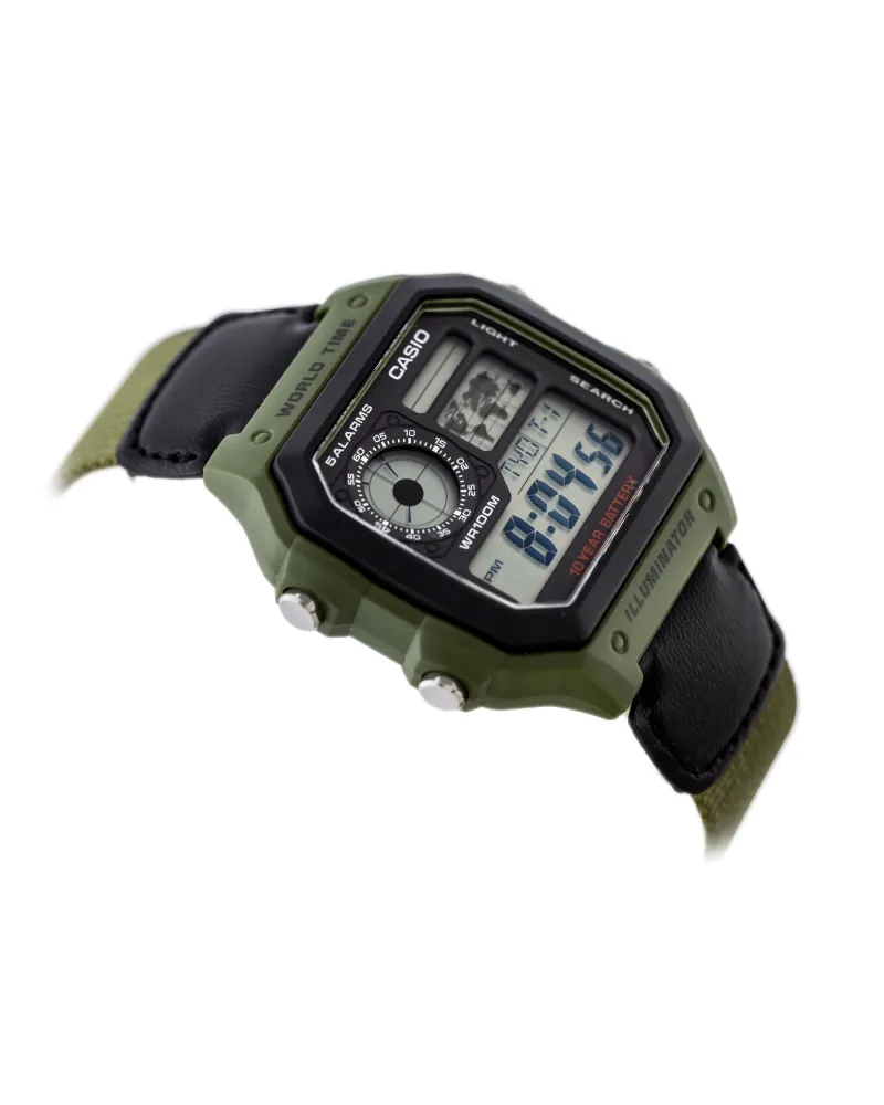 ZEGAREK MĘSKI CASIO AE-1200WHB-3B + BOX ZEGAREK MĘSKI CASIO AE-1200WHB-3B + BOX