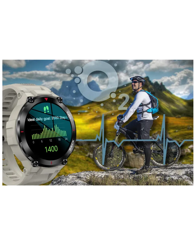 SMARTWATCH MĘSKI GRAVITY GT8-4 - z GPS (sg017d) SMARTWATCH MĘSKI GRAVITY GT8-4 - z GPS (sg017d)