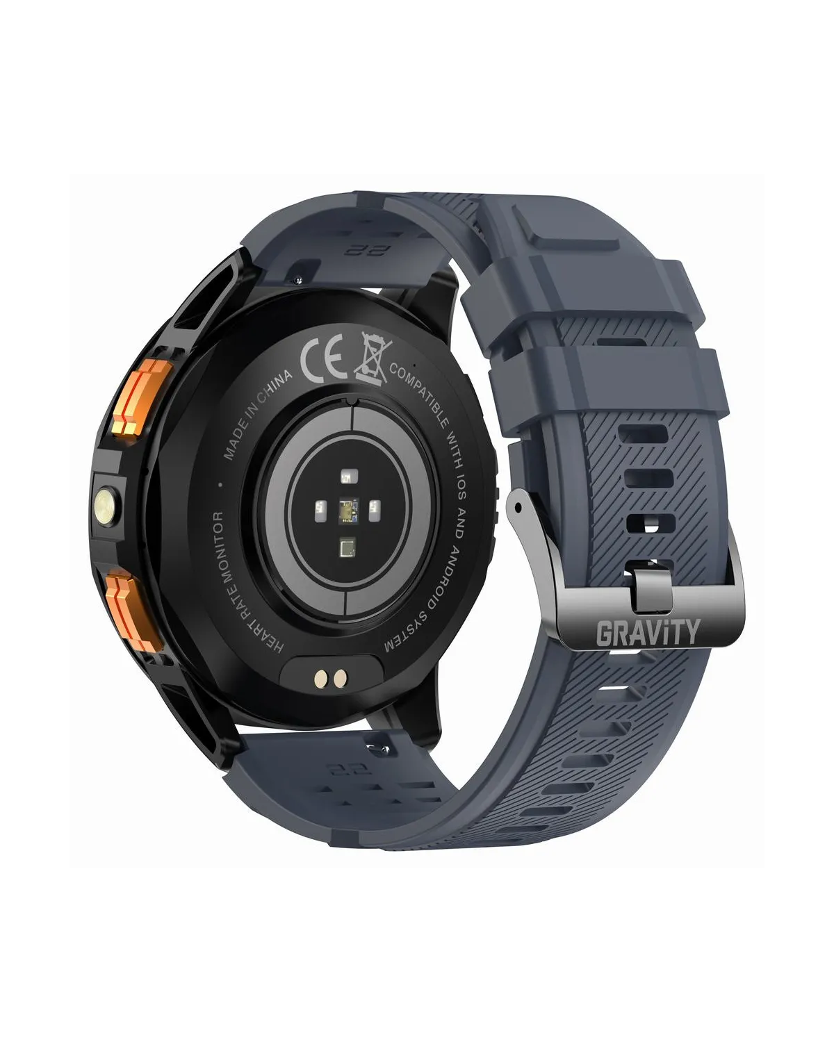 SMARTWATCH MĘSKI GRAVITY GT24-1 - LATARKA, DODATKOWY PASEK (sg033a) SMARTWATCH MĘSKI GRAVITY GT24-1 - LATARKA, DODATKOWY PASEK (sg033a)