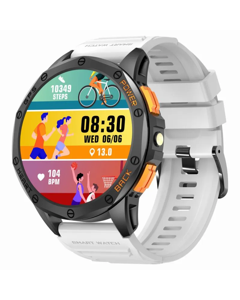SMARTWATCH MĘSKI GRAVITY GT24-2 - LATARKA, DODATKOWY PASEK (sg033b) SMARTWATCH MĘSKI GRAVITY GT24-2 - LATARKA, DODATKOWY PASEK (sg033b)