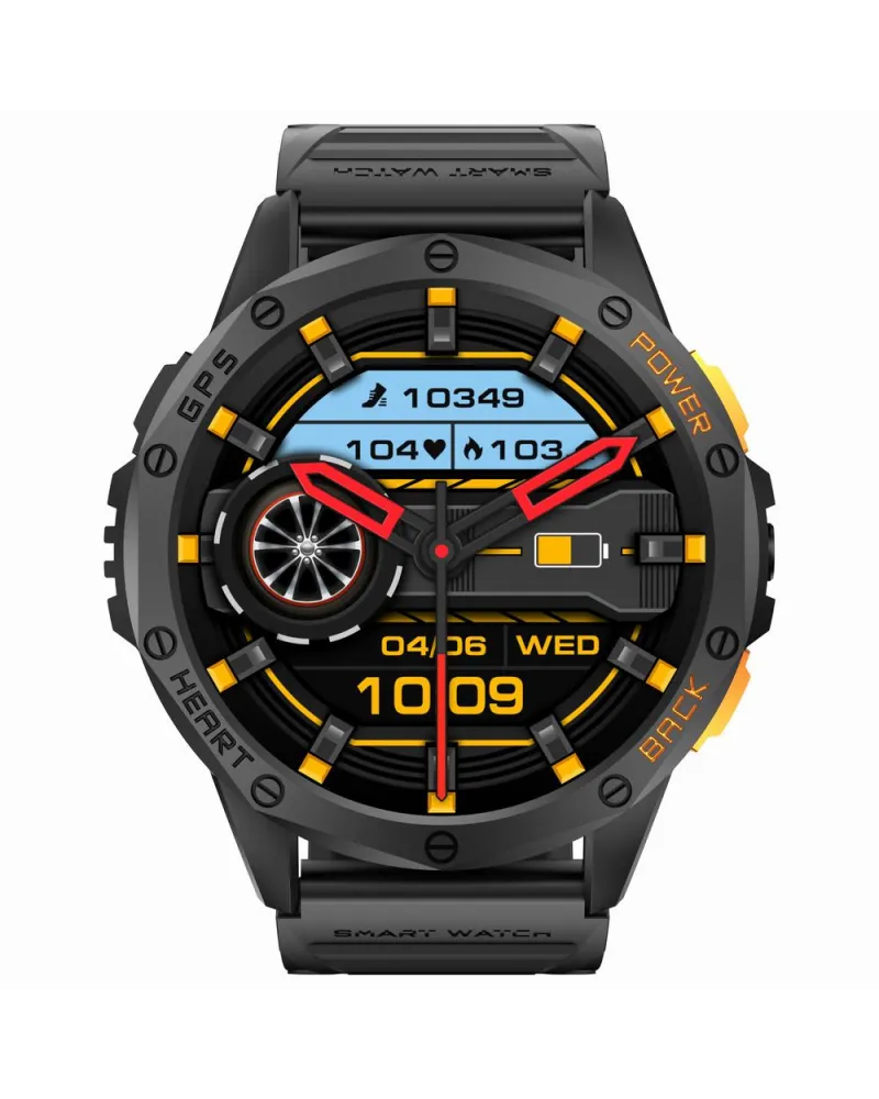 SMARTWATCH MĘSKI GRAVITY GT24-2 - LATARKA, DODATKOWY PASEK (sg033b) SMARTWATCH MĘSKI GRAVITY GT24-2 - LATARKA, DODATKOWY PASEK (sg033b)