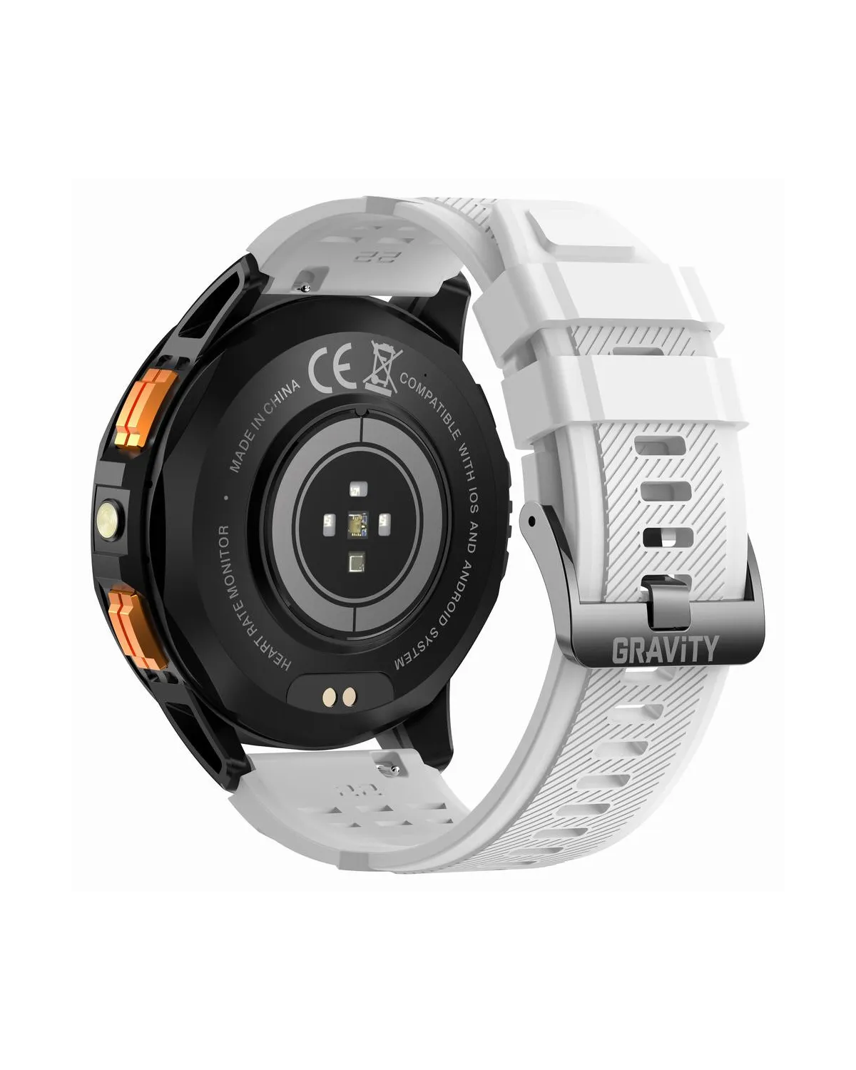 SMARTWATCH MĘSKI GRAVITY GT24-2 - LATARKA, DODATKOWY PASEK (sg033b) SMARTWATCH MĘSKI GRAVITY GT24-2 - LATARKA, DODATKOWY PASEK (sg033b)