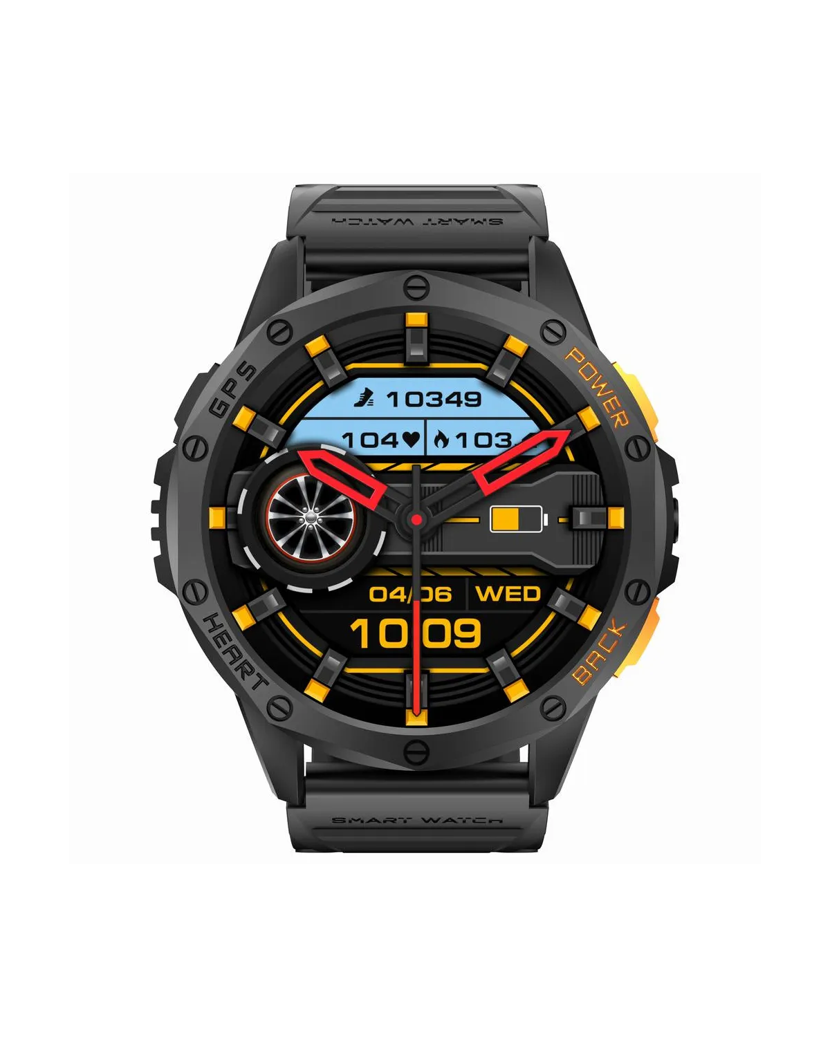 SMARTWATCH MĘSKI GRAVITY GT24-3 - LATARKA, DODATKOWY PASEK (sg033c) SMARTWATCH MĘSKI GRAVITY GT24-3 - LATARKA, DODATKOWY PASEK (sg033c)