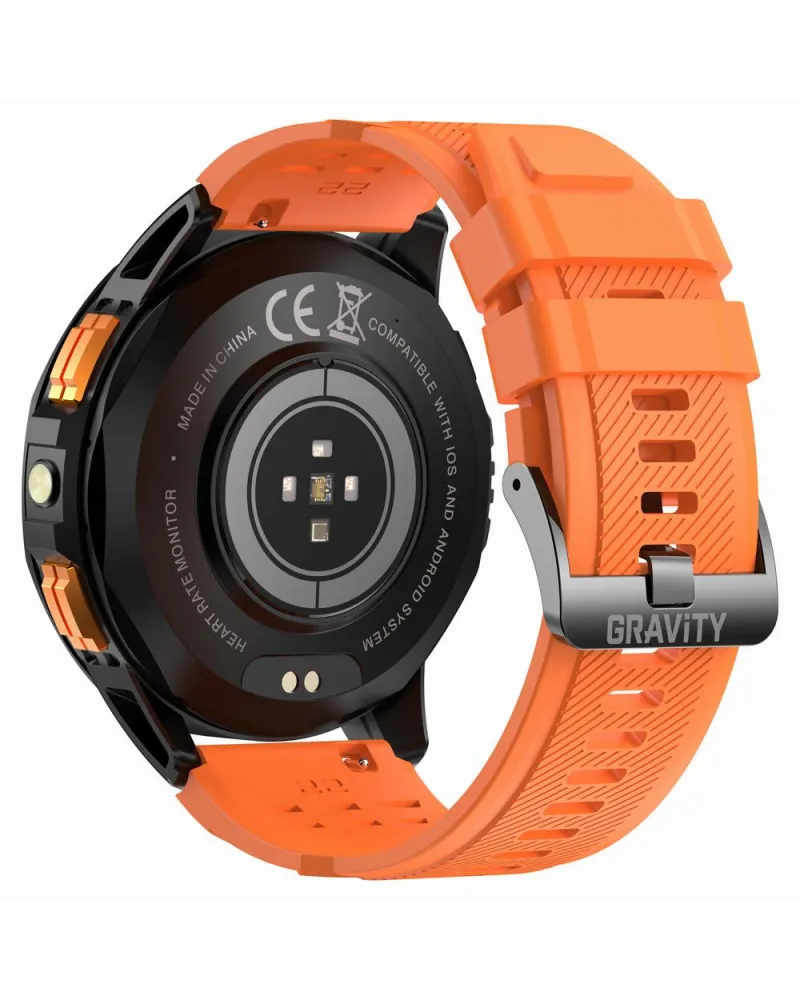 SMARTWATCH MĘSKI GRAVITY GT24-3 - LATARKA, DODATKOWY PASEK (sg033c) SMARTWATCH MĘSKI GRAVITY GT24-3 - LATARKA, DODATKOWY PASEK (sg033c)
