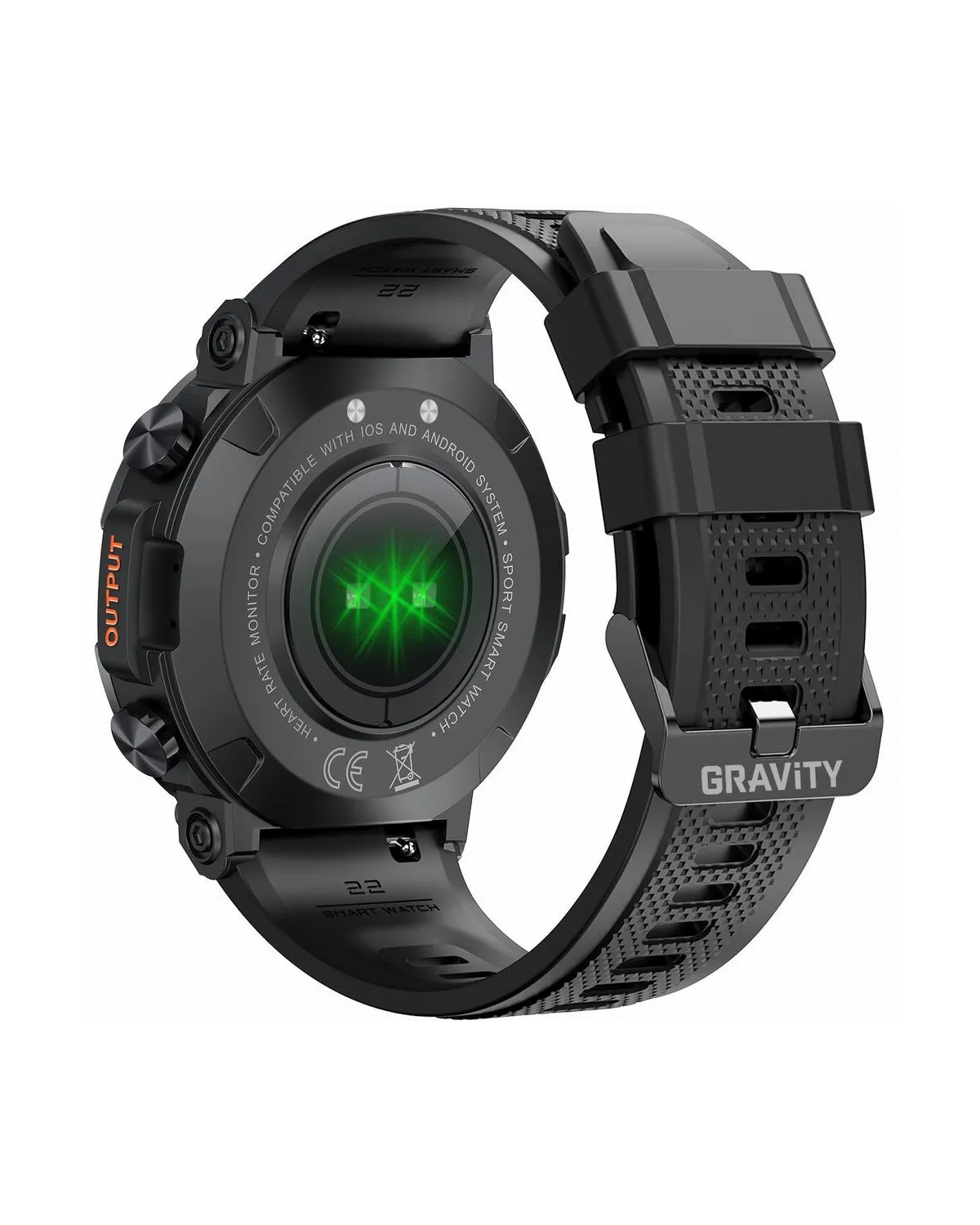 SMARTWATCH MĘSKI GRAVITY GT7-1 PRO - WYKONYWANIE POŁĄCZEŃ, PULSOKSYMETR (sg018a) SMARTWATCH MĘSKI GRAVITY GT7-1 PRO - WYKONYWANIE POŁĄCZEŃ, PULSOKSYMETR (sg018a)