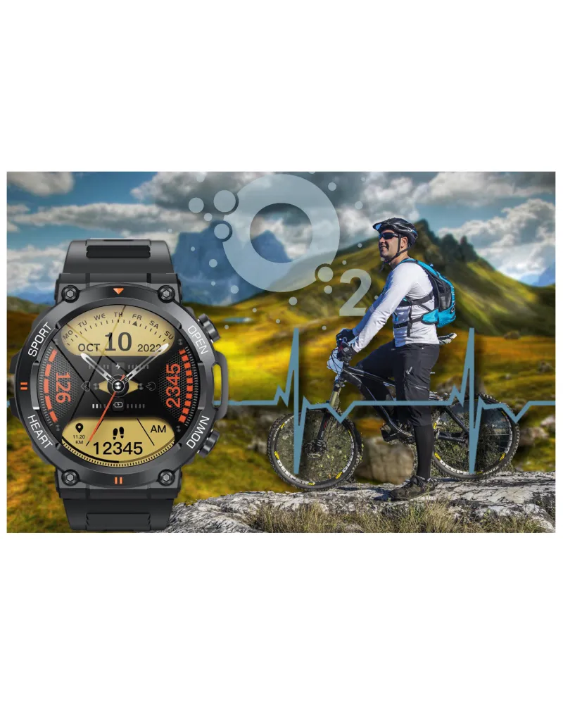 SMARTWATCH MĘSKI GRAVITY GT7-1 PRO - WYKONYWANIE POŁĄCZEŃ, PULSOKSYMETR (sg018a) SMARTWATCH MĘSKI GRAVITY GT7-1 PRO - WYKONYWANIE POŁĄCZEŃ, PULSOKSYMETR (sg018a)