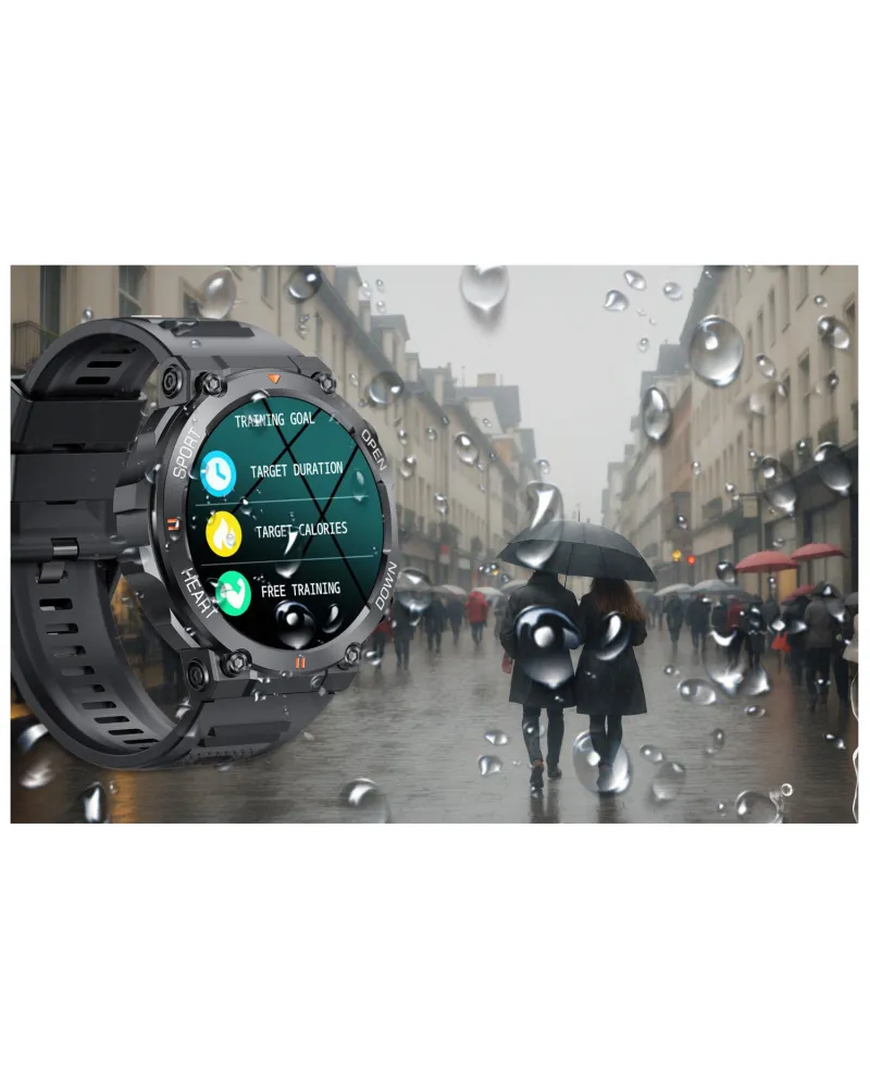 SMARTWATCH MĘSKI GRAVITY GT7-1 PRO - WYKONYWANIE POŁĄCZEŃ, PULSOKSYMETR (sg018a) SMARTWATCH MĘSKI GRAVITY GT7-1 PRO - WYKONYWANIE POŁĄCZEŃ, PULSOKSYMETR (sg018a)