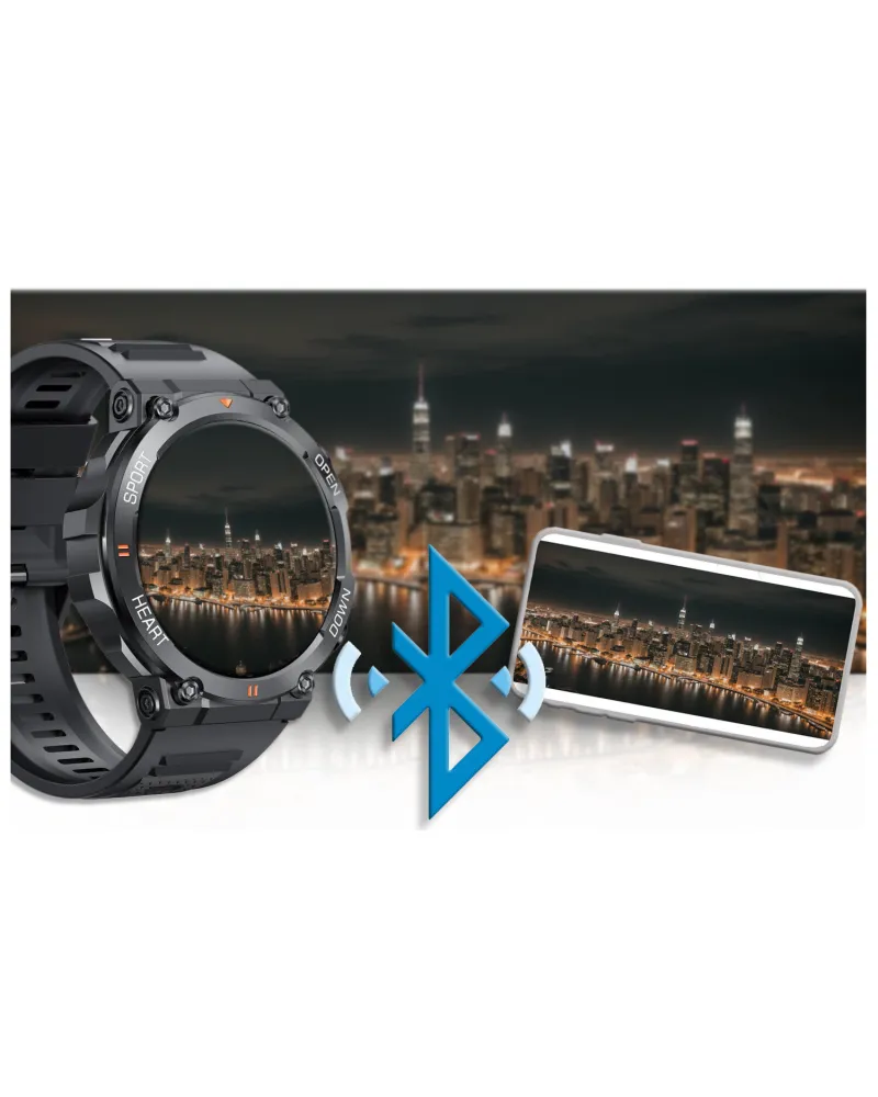 SMARTWATCH MĘSKI GRAVITY GT7-1 PRO - WYKONYWANIE POŁĄCZEŃ, PULSOKSYMETR (sg018a) SMARTWATCH MĘSKI GRAVITY GT7-1 PRO - WYKONYWANIE POŁĄCZEŃ, PULSOKSYMETR (sg018a)
