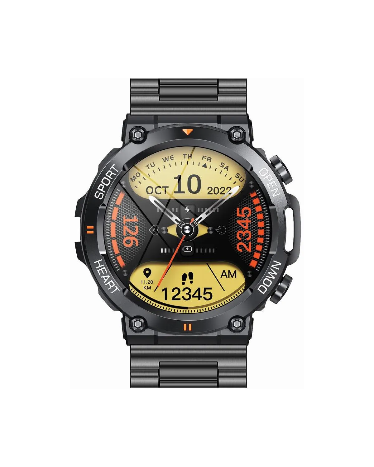 SMARTWATCH MĘSKI GRAVITY GT7-2 PRO - WYKONYWANIE POŁĄCZEŃ, PULSOKSYMETR (sg018b) SMARTWATCH MĘSKI GRAVITY GT7-2 PRO - WYKONYWANIE POŁĄCZEŃ, PULSOKSYMETR (sg018b)