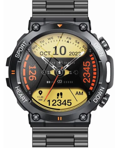 SMARTWATCH MĘSKI GRAVITY GT7-2 PRO - WYKONYWANIE POŁĄCZEŃ, PULSOKSYMETR (sg018b) SMARTWATCH MĘSKI GRAVITY GT7-2 PRO - WYKONYWANIE POŁĄCZEŃ, PULSOKSYMETR (sg018b)